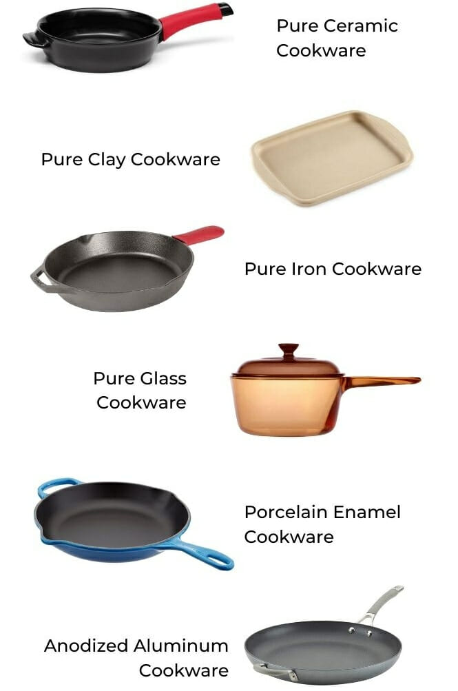 How To Avoid Toxic Chemicals In Cookware: Non-Toxic Picks 4 Best cookware materials and what to avoid