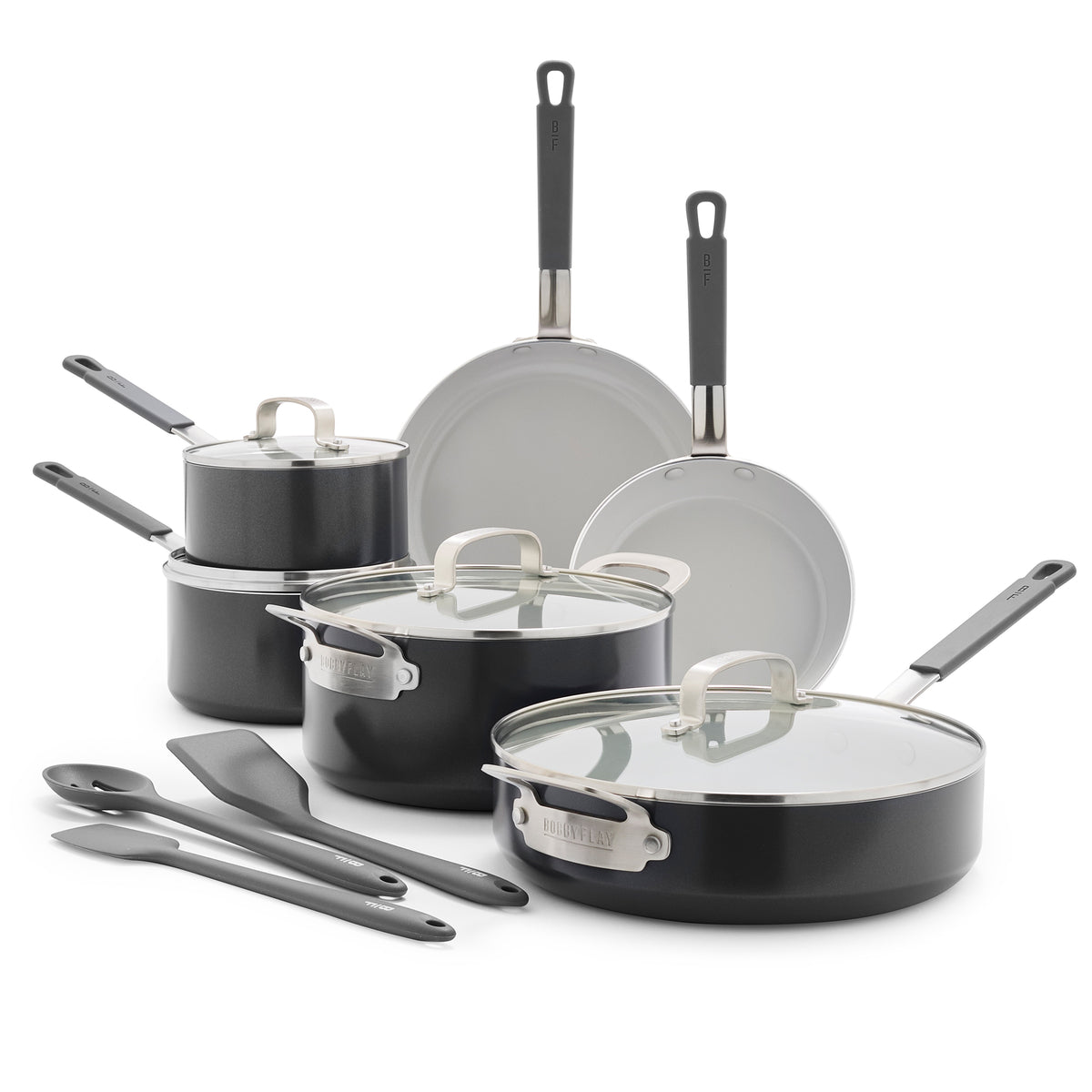 Key Benefits of a 13-Piece Nonstick Ceramic Cookware Set