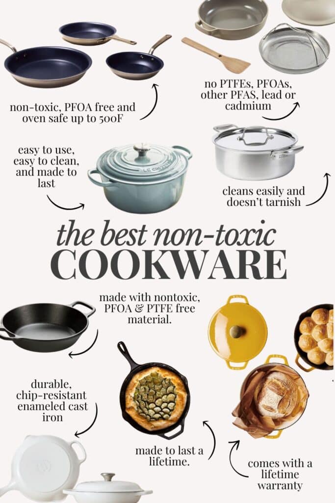 How to pick the best non toxic cookware set for families