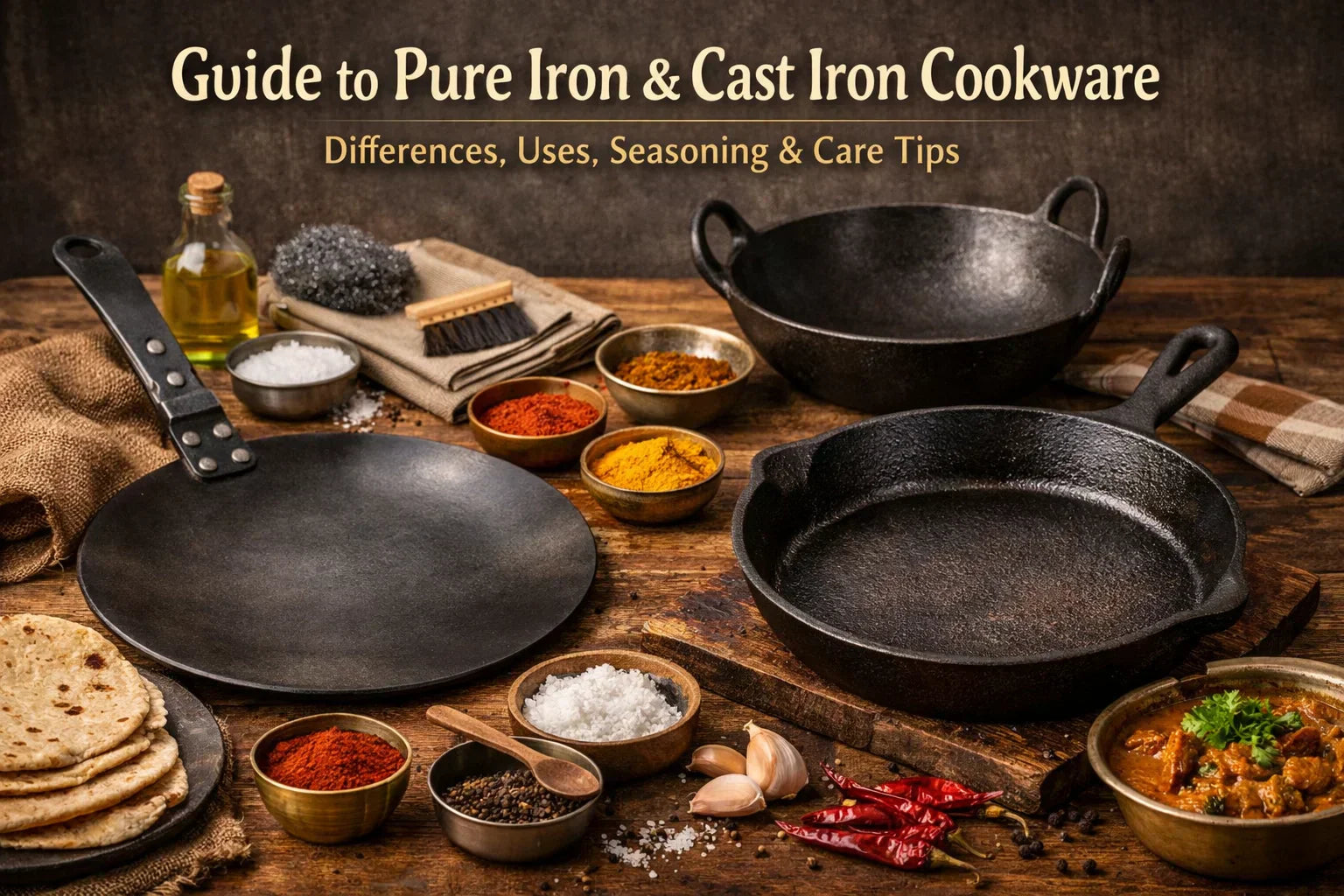 Cast Iron Cookware Care For Beginners: Easy Guide 8 Storage and long-term maintenance