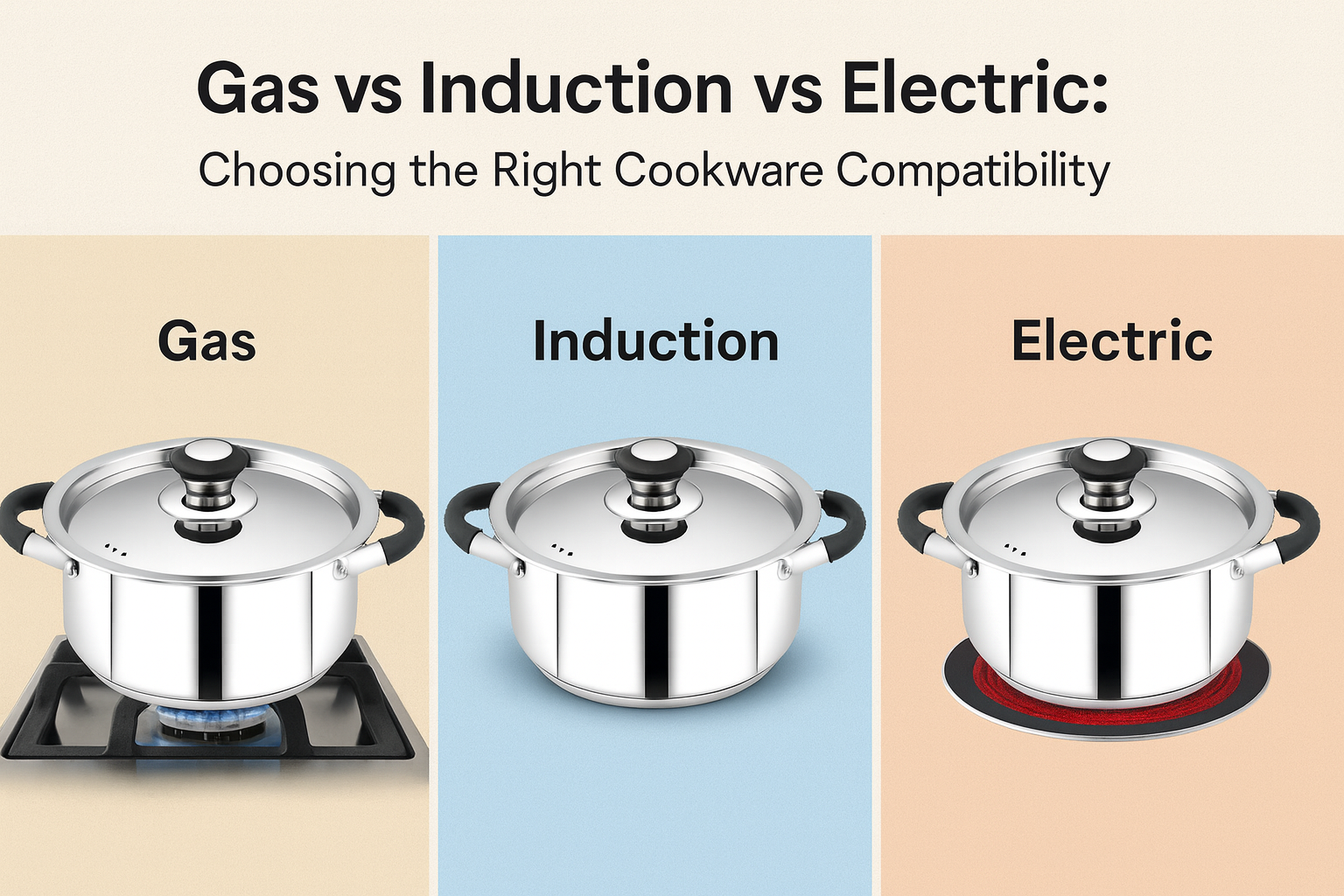 Cookware materials compared: strengths and limits