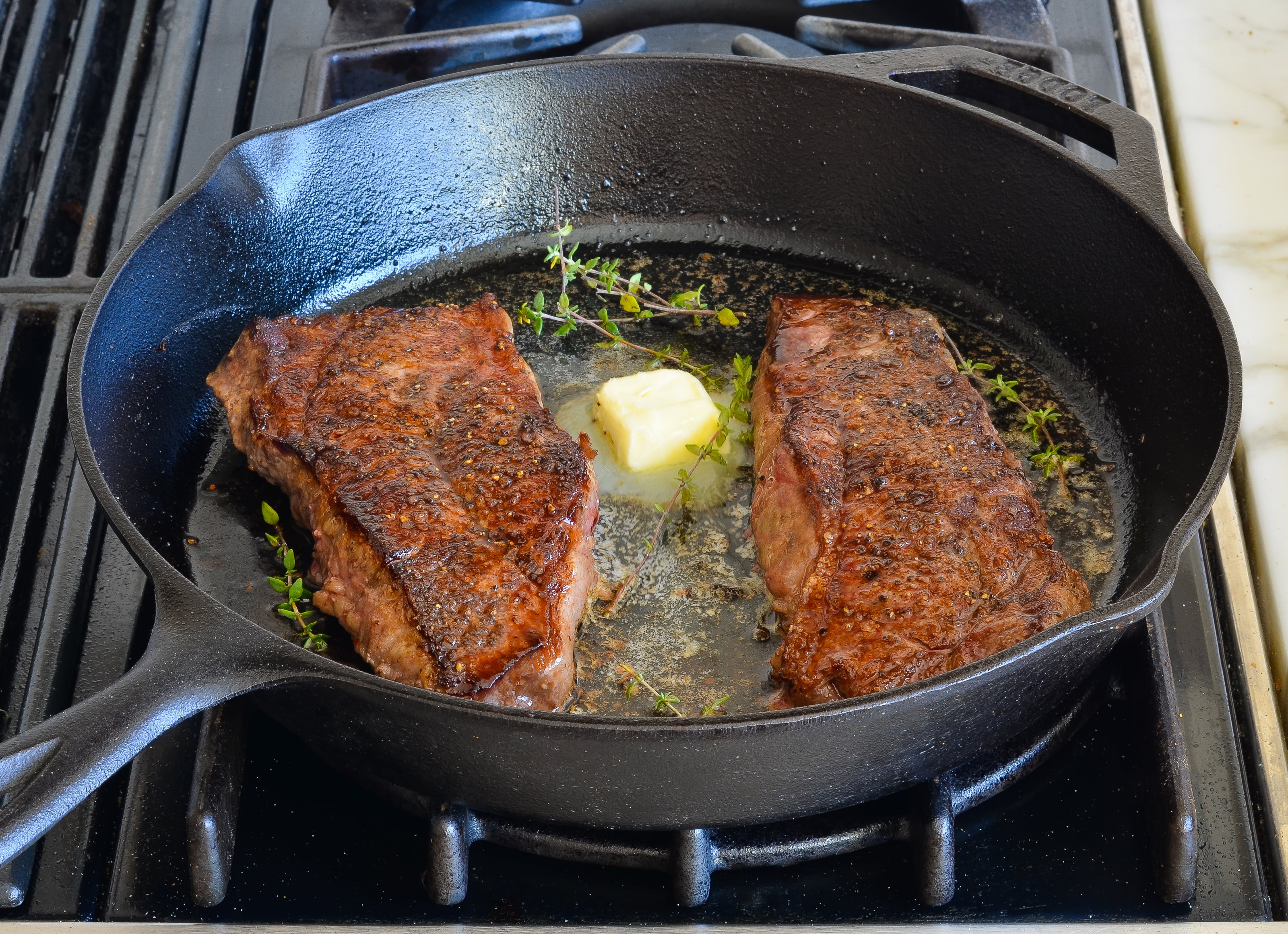 Why pan choice matters for steak
