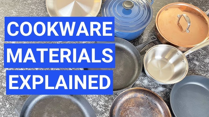 Common cookware materials explained for beginners