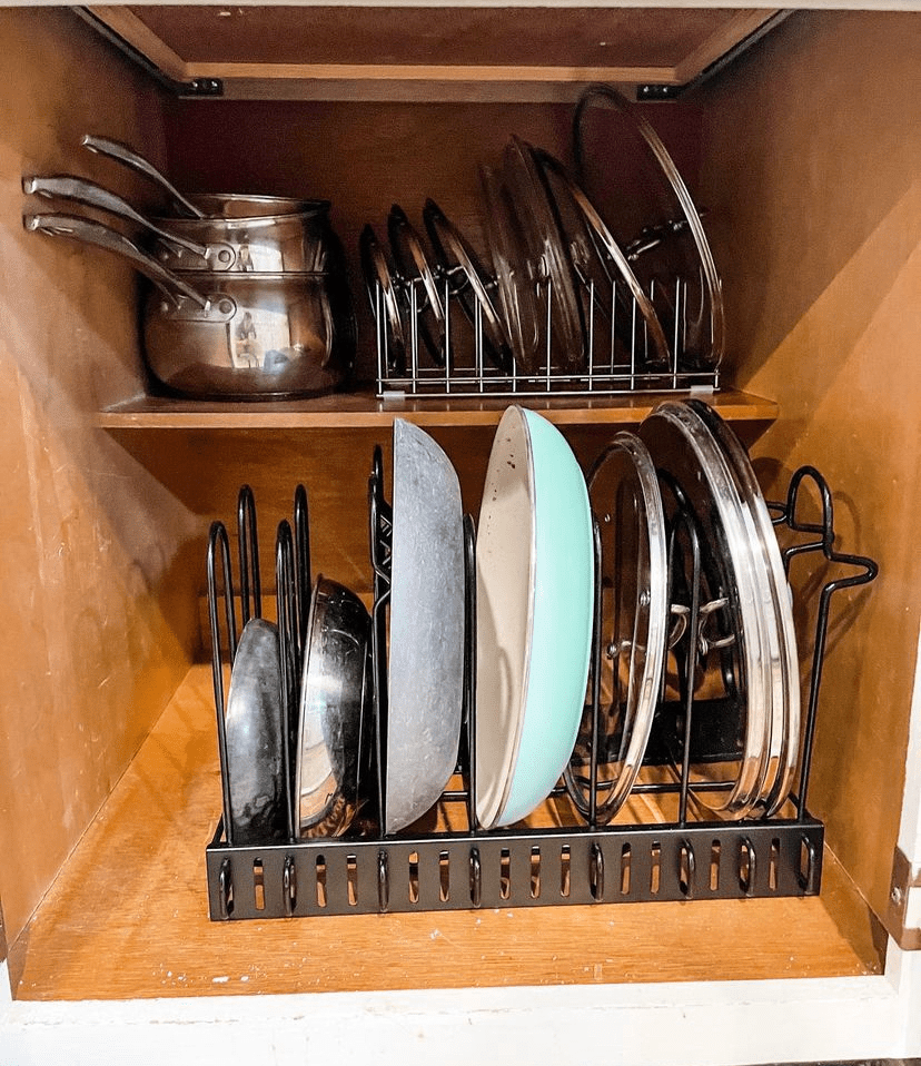 Why organizing pots and pans matters