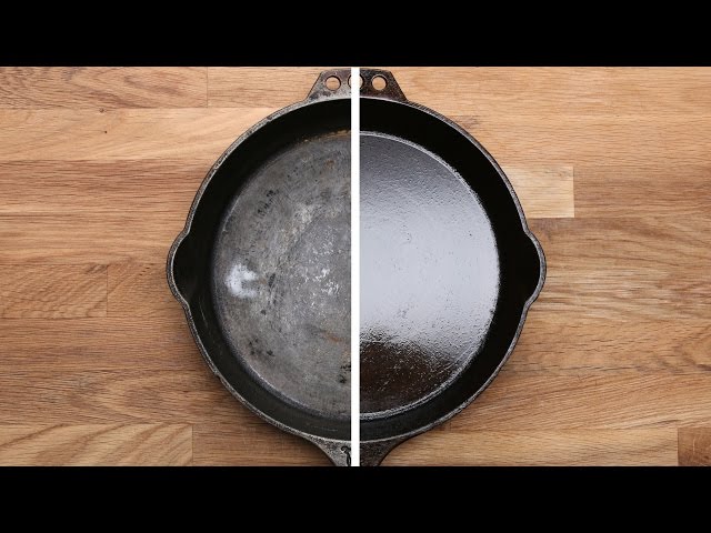 Why season cast iron and what seasoning does