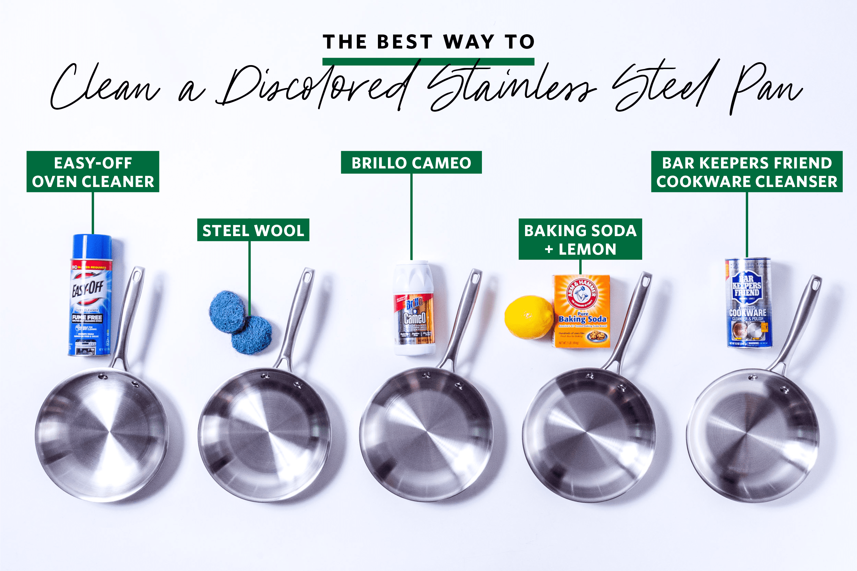 Why stainless steel stains and how to remove stains from stainless steel pots