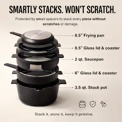 Why scratches happen and what to watch for when you learn how to stack cookware without scratching